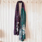 SNOWDROP SCARF EMBROIDERED KANTHA