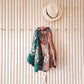 SNOWDROP SCARF EMBROIDERED KANTHA