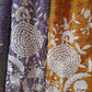 SNOWDROP SCARF EMBROIDERED KANTHA