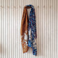SNOWDROP SCARF EMBROIDERED KANTHA