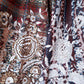 PUSSY WILLOW EMBROIDERED EMBELLISHED KANTHA SCARF