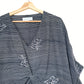 CHARLIE TWIST-FRONT RECYCLED SILK DRESS 