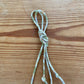 SILVER DEITIES NECKLACE ON SARI CORD