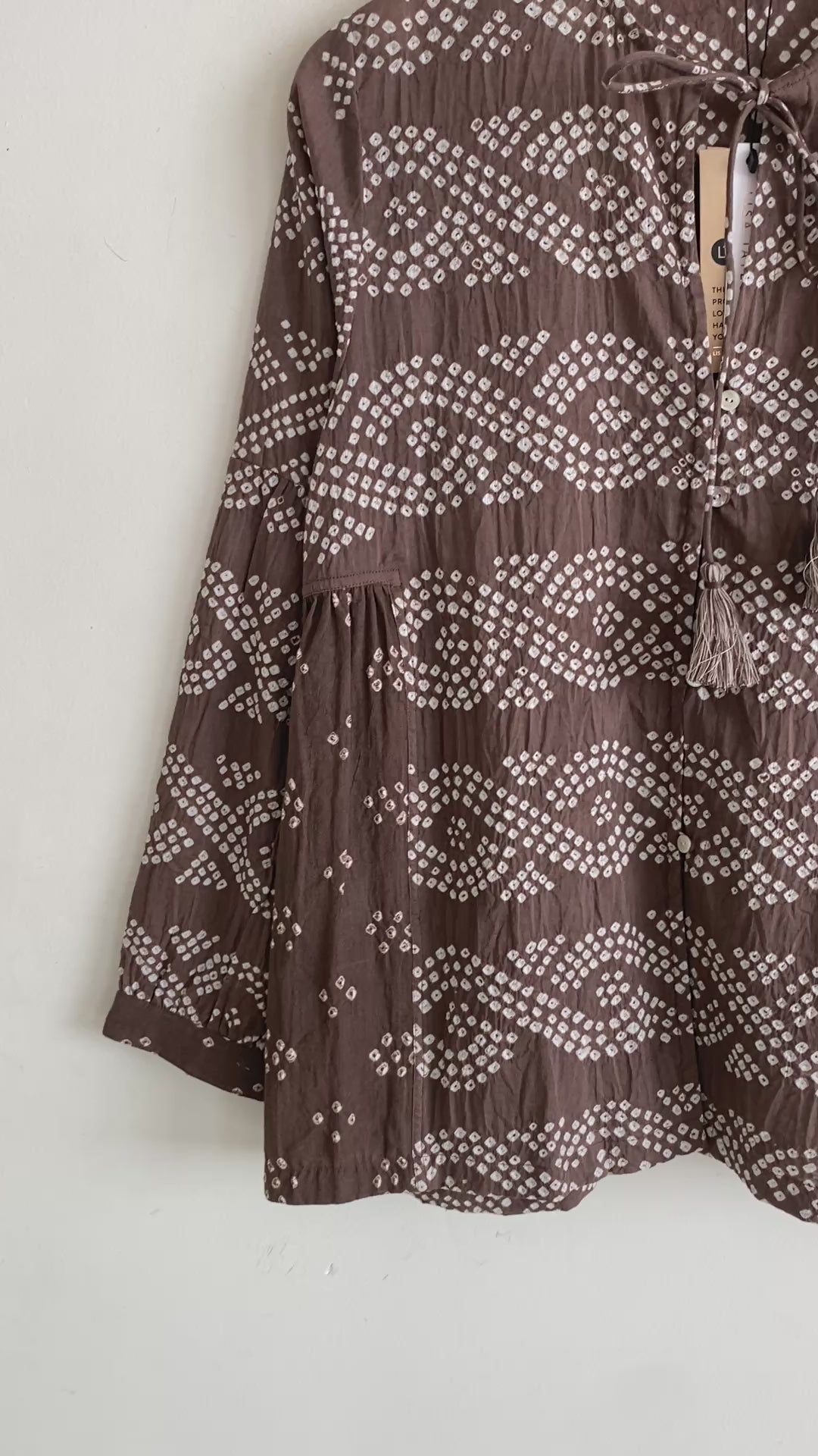 Lisa Taylor Design, Nuala Tie Dye Blouse