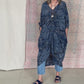 CHARLIE TWIST-FRONT RECYCLED SILK DRESS 