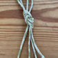 SILVER DEITIES NECKLACE ON SARI CORD