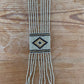 Lisa Taylor Design, Painted deities necklace on sari cord