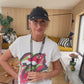 Lisa Taylor Design, Painted deities necklace on sari cord
